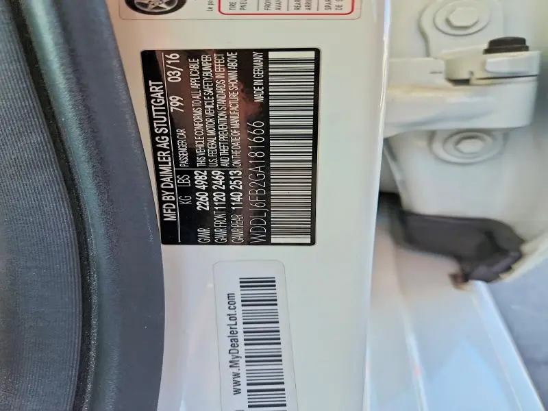 2016 MERCEDES-BENZ CLS 400  