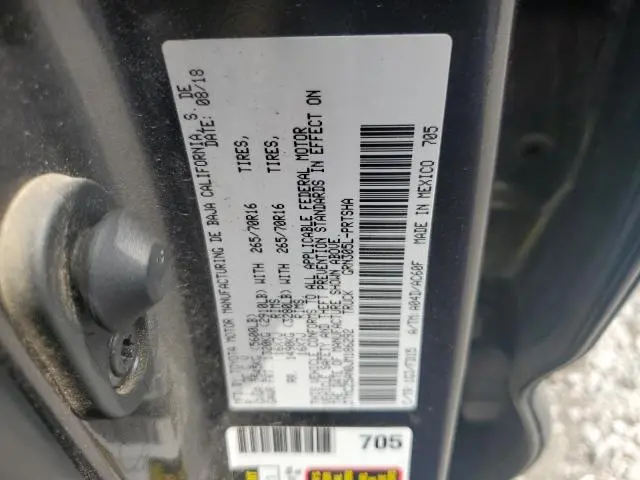 2018 TOYOTA TACOMA DOUBLE CAB  