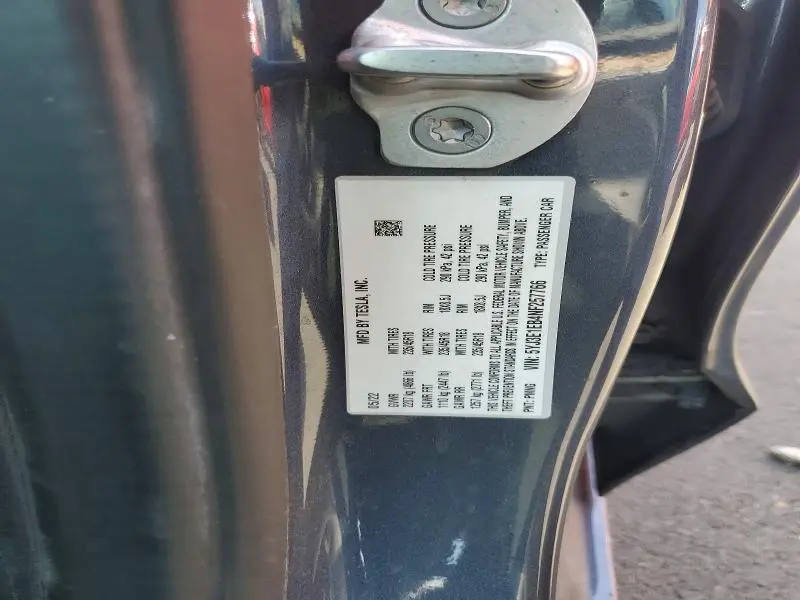2022 TESLA MODEL 3   