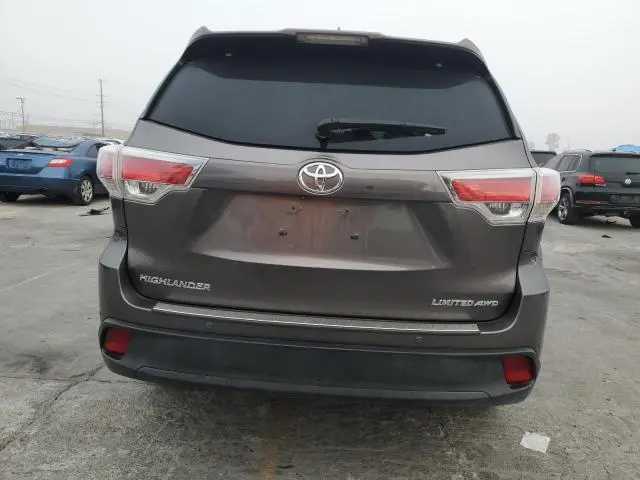 2014 TOYOTA HIGHLANDER LIMITED  