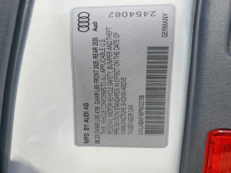 2023 AUDI A4 PREMIUM 40  