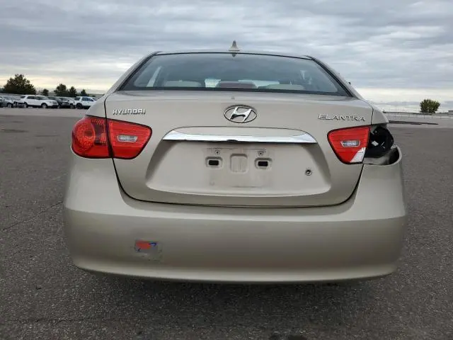 2010 HYUNDAI ELANTRA BLUE  