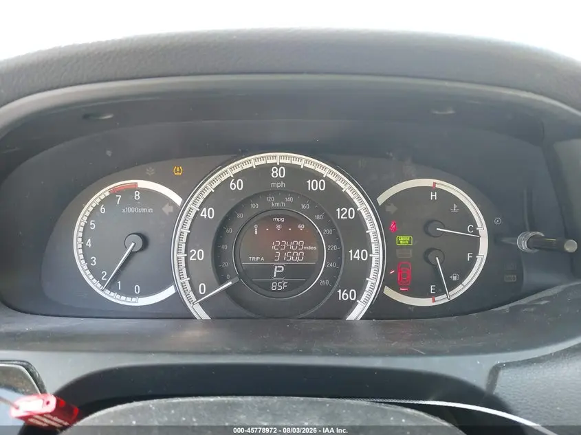 2016 HONDA ACCORD LX