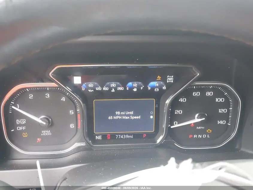 2021 GMC SIERRA 1500 4WD  STANDARD BOX AT4