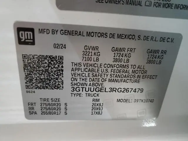 2024 GMC SIERRA K1500 DENALI  