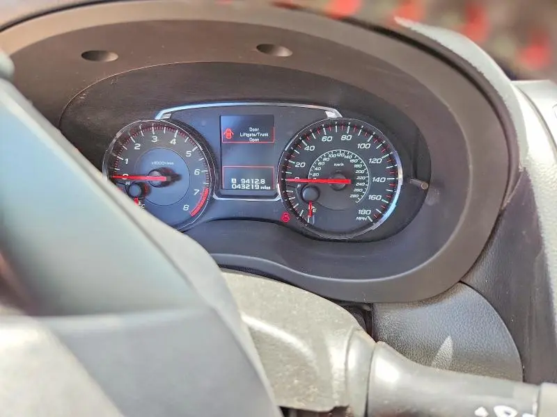 2020 SUBARU WRX   