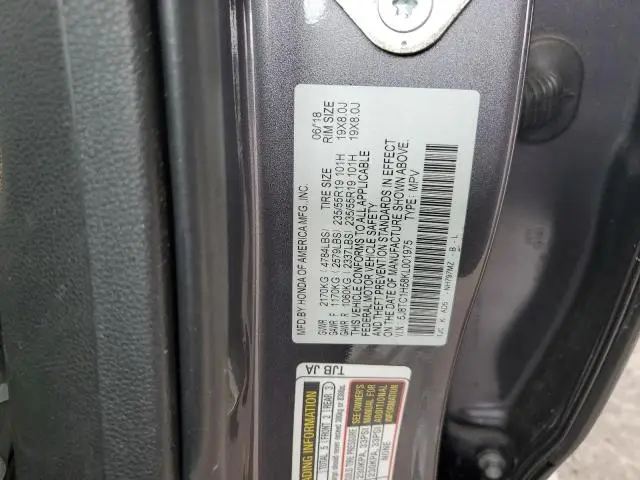 2019 ACURA RDX TECHNOLOGY  
