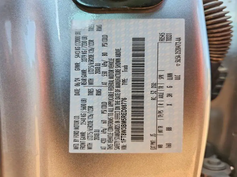 2024 FORD F350 SUPER DUTY  