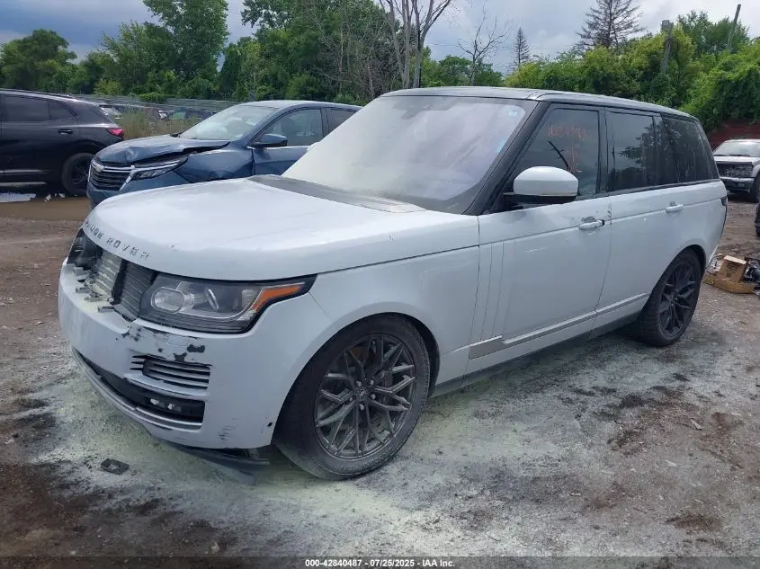2017 LAND ROVER RANGE ROVER 5.0L V8 SUPERCHARGED
