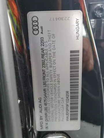 2015 AUDI A3 PREMIUM PLUS  