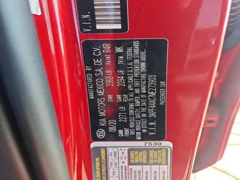 2021 KIA FORTE GT  