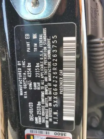 2024 KIA K5 GT LINE  
