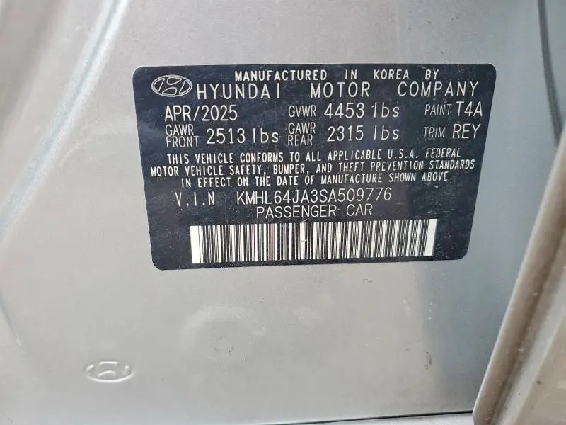 2025 HYUNDAI SONATA SEL  