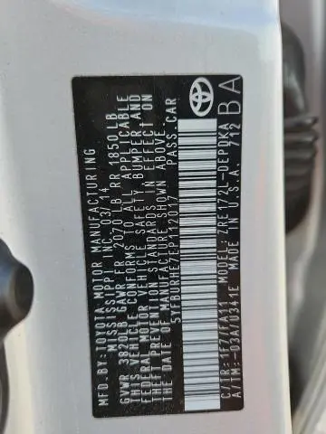 2014 TOYOTA COROLLA L  