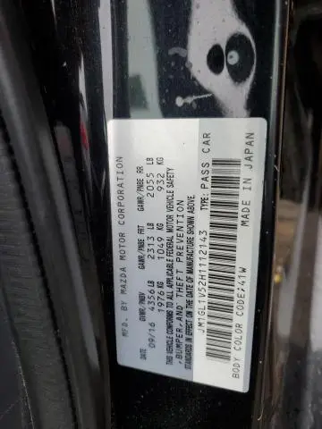 2017 MAZDA 6 TOURING  