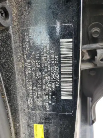 2016 HYUNDAI ACCENT SE