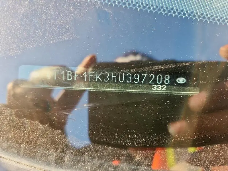 2017 TOYOTA CAMRY LE  