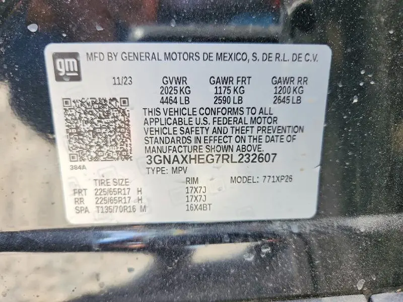 2024 CHEVROLET EQUINOX LS  