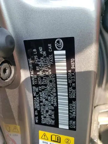2019 LEXUS ES 350  