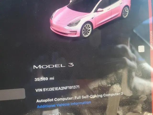 2022 TESLA MODEL 3   