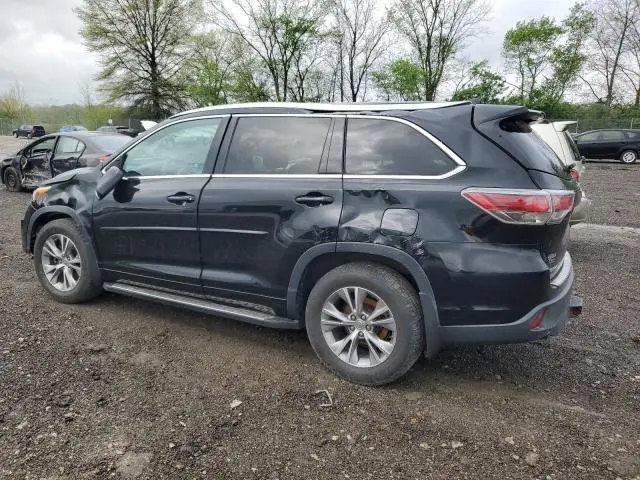 2014 TOYOTA HIGHLANDER XLE  