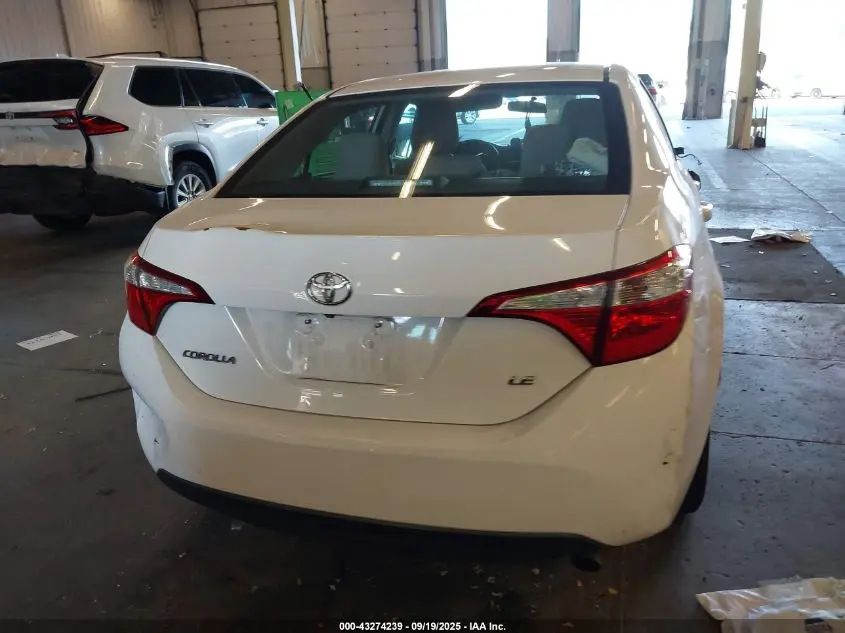 2016 TOYOTA COROLLA LE