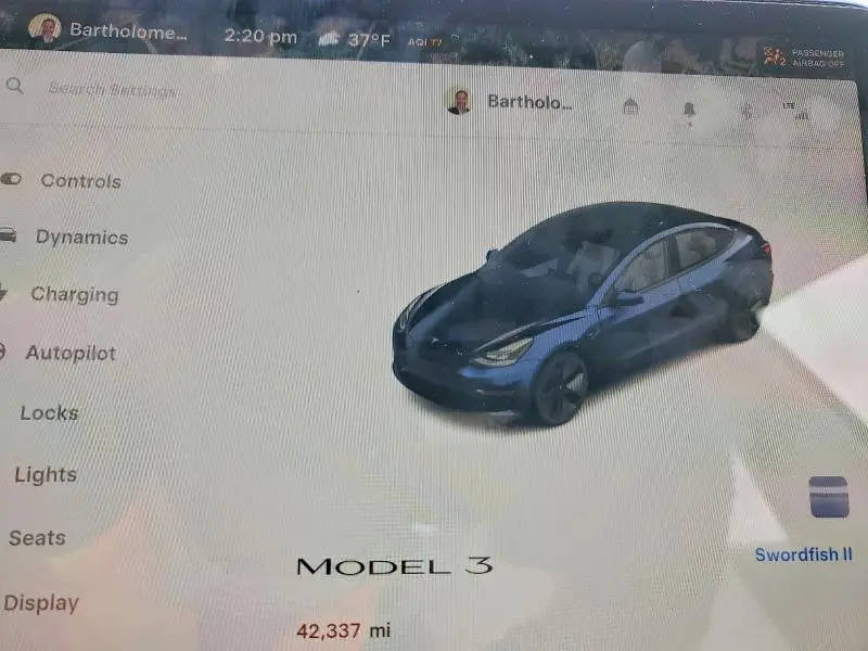 2023 TESLA MODEL 3   