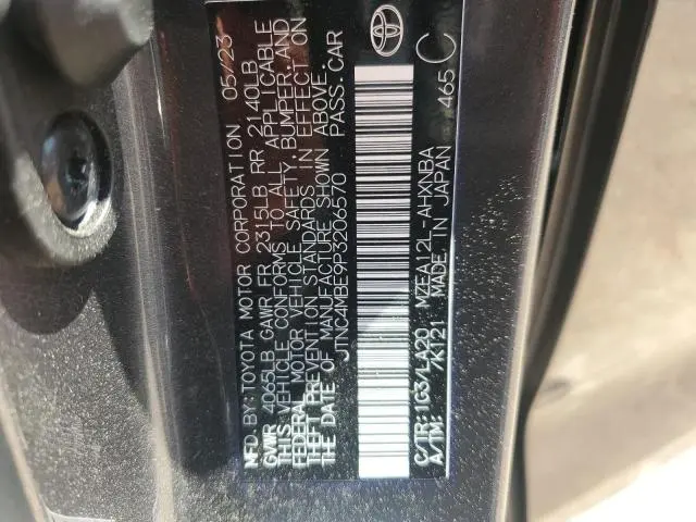 2023 TOYOTA COROLLA XSE  