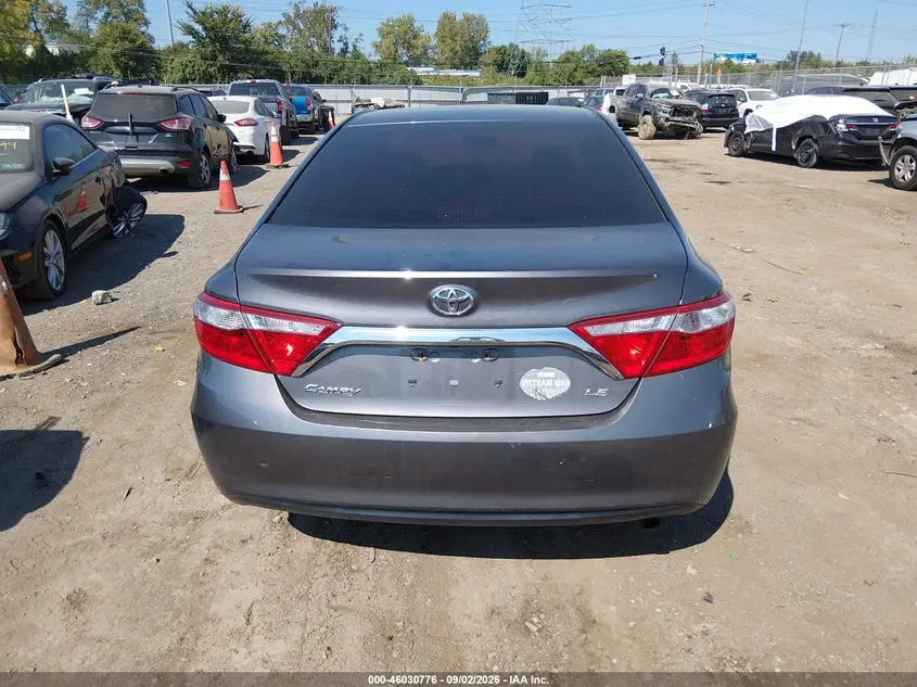 2016 TOYOTA CAMRY LE