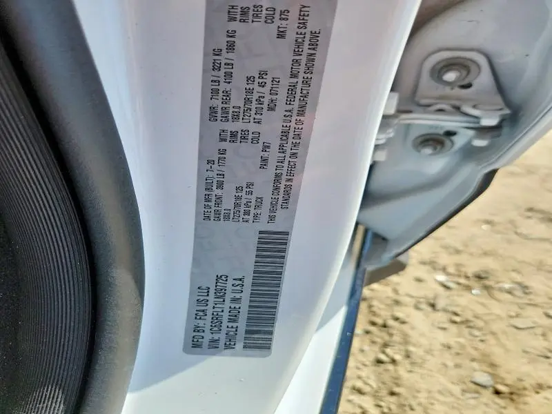 2020 RAM 1500 REBEL  
