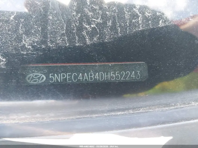 2013 HYUNDAI SONATA LIMITED 2.0T