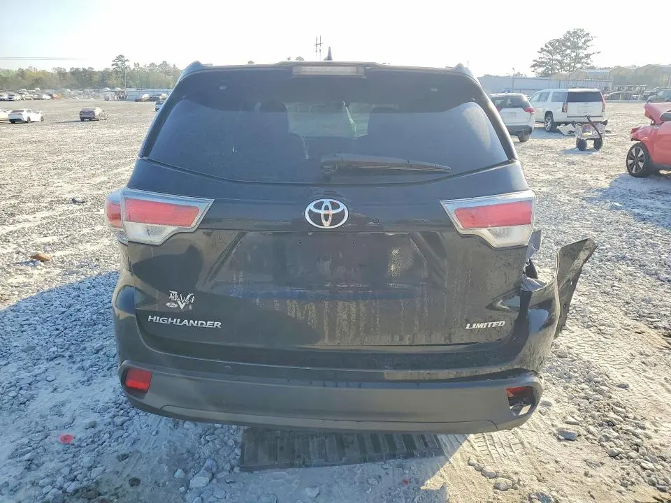 2016 TOYOTA HIGHLANDER LIMITED PLATINUM  