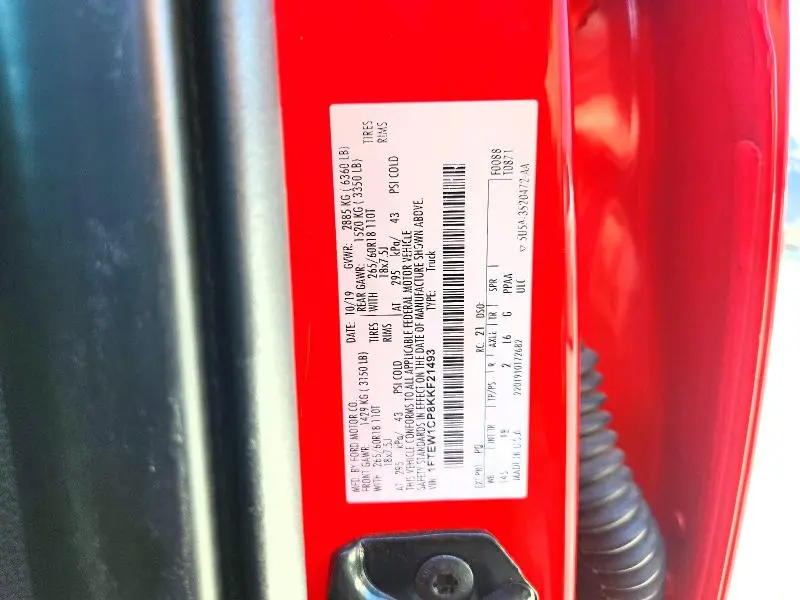 2019 FORD F150 SUPERCREW  