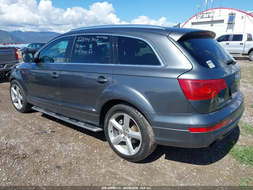 2011 AUDI Q7 3.0T S LINE PRESTIGE