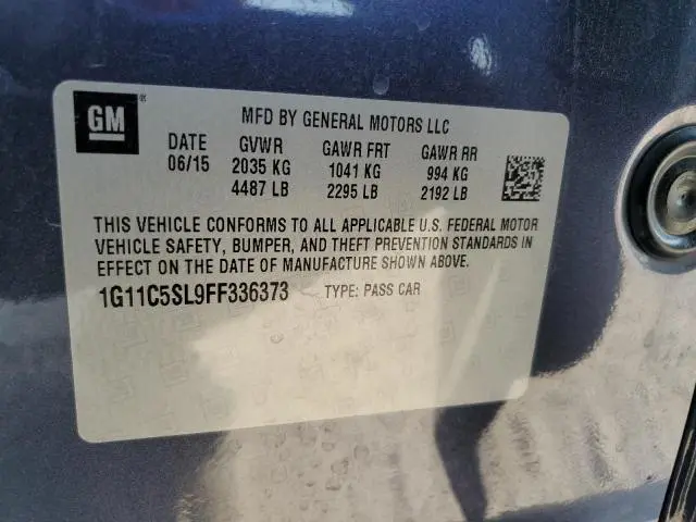 2015 CHEVROLET MALIBU 1LT  