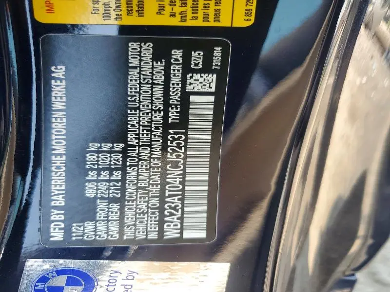 2022 BMW 430I   