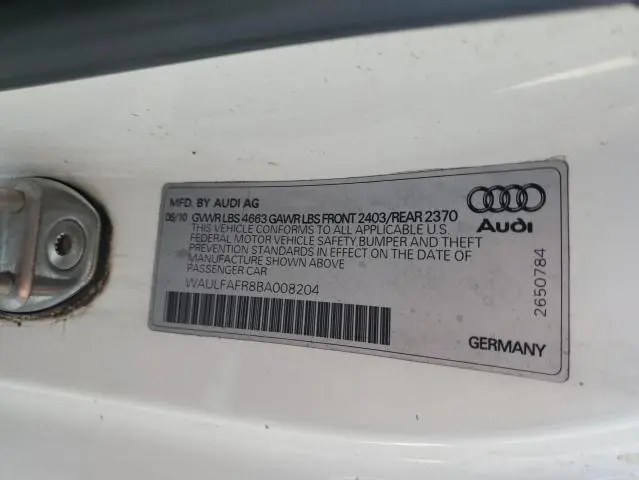 2011 AUDI A5 PREMIUM PLUS  