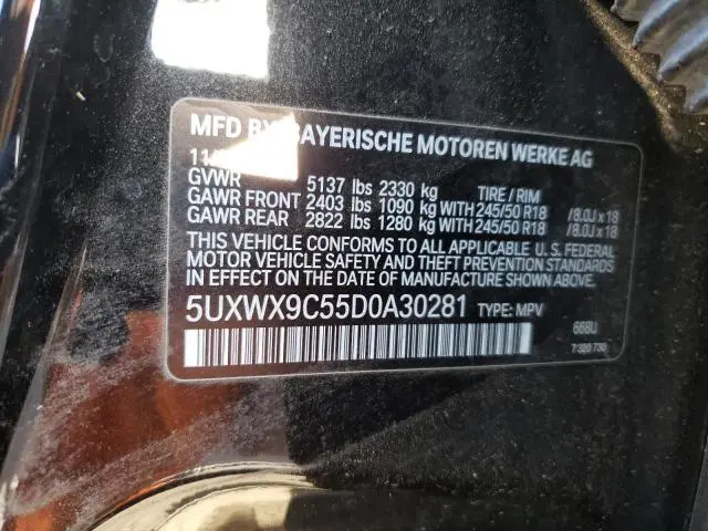 2013 BMW X3 XDRIVE28I  