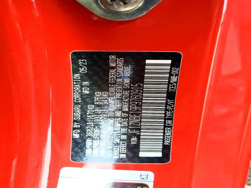 2023 TOYOTA GR 86 PREMIUM  