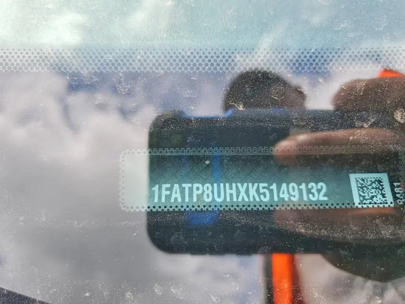 2019 FORD MUSTANG   