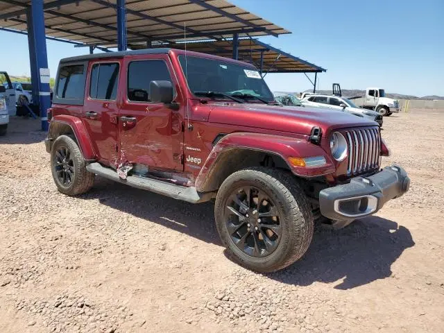 2021 JEEP WRANGLER UNLIMITED SAHARA 4XE  