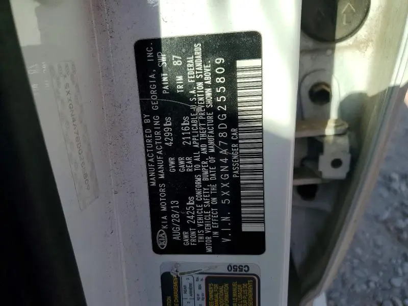 2013 KIA OPTIMA EX  