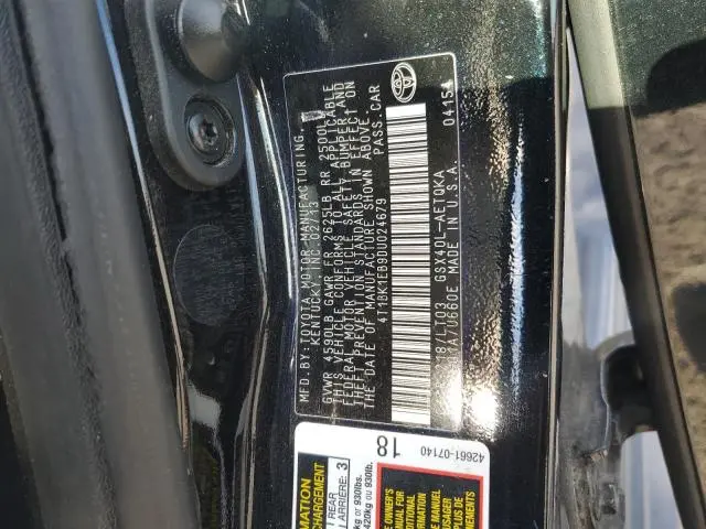 2013 TOYOTA AVALON BASE  