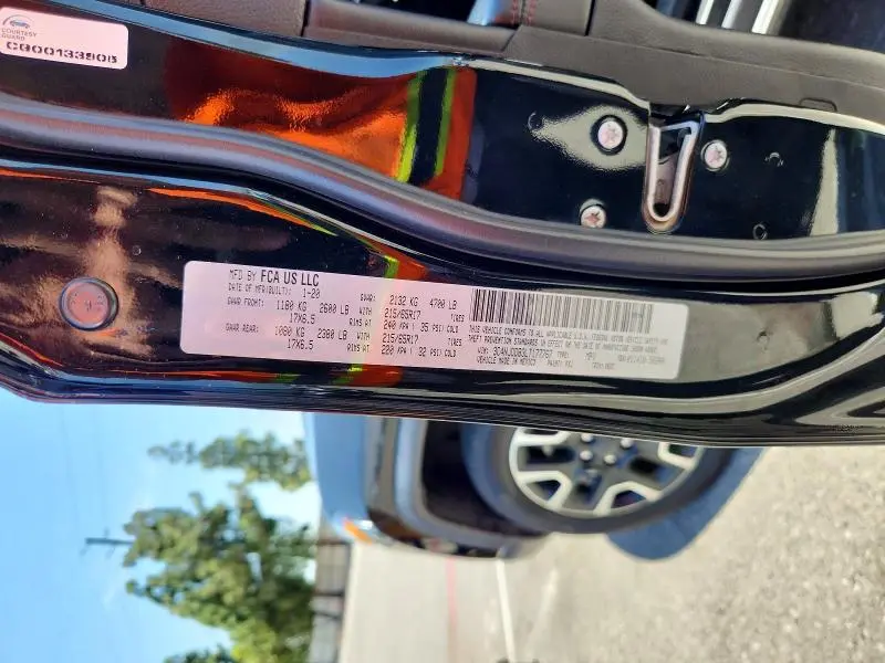 2020 JEEP COMPASS TRAILHAWK  