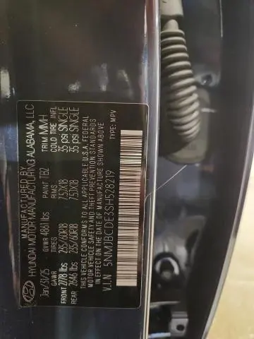 2025 HYUNDAI TUCSON SEL  