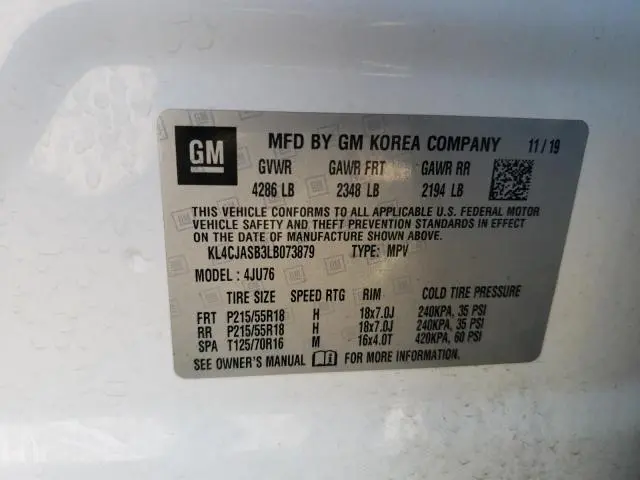 2020 BUICK ENCORE PREFERRED  