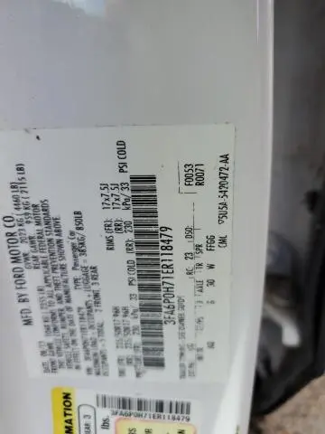 2014 FORD FUSION SE  