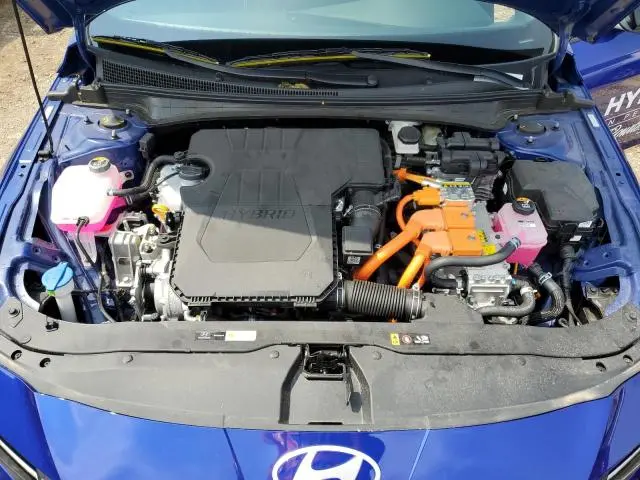 2025 HYUNDAI ELANTRA BLUE  