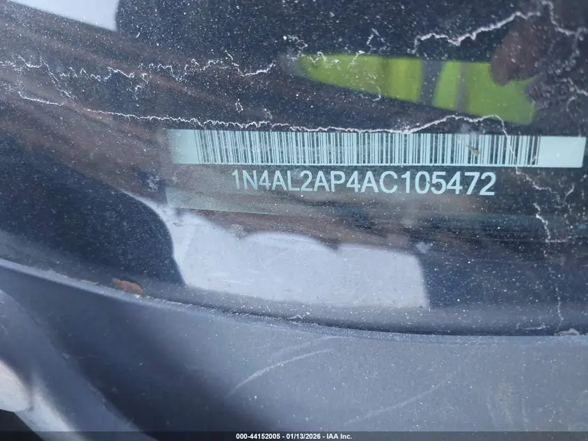 2010 NISSAN ALTIMA 2.5 S