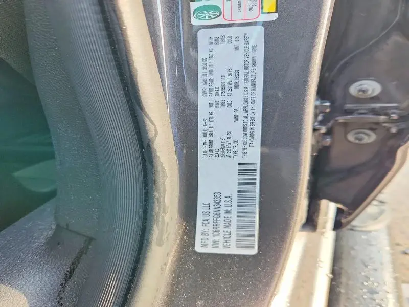2022 RAM 1500 BIG HORN/LONE STAR  